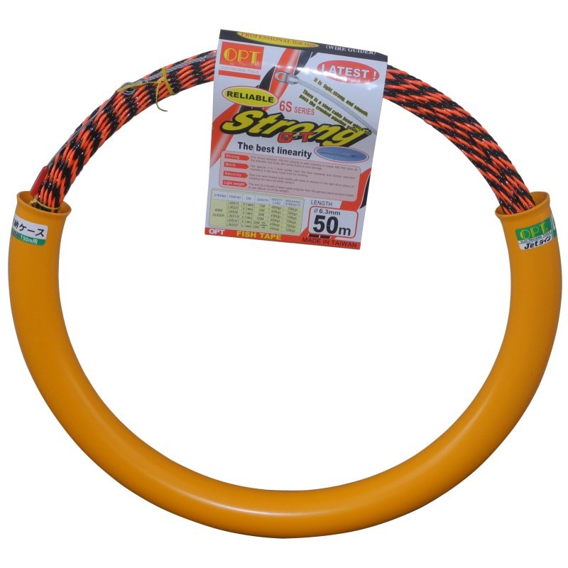 6mm X 50m Cable Snake Rhino Electricians Tools