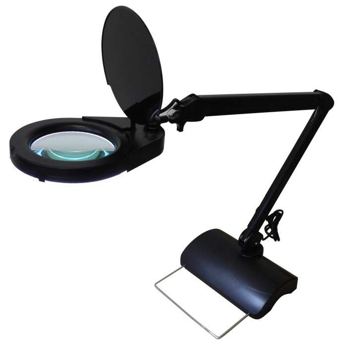 5 Inch LED Magnifying Lamp With Stand