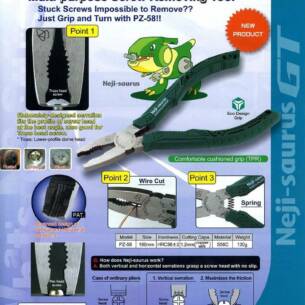 Engineer Pz-58 Screw Pliers Gt NEW