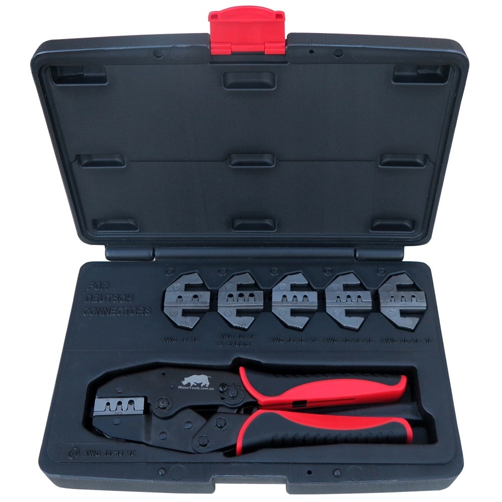 Buy IWISS IWC-1424A Crimping Tools For Deutsch DT Series Stamped & Formed Contact, Open Barrel Terminal Crimping Tool Awg 14 To Awg 24 Wire Crimper