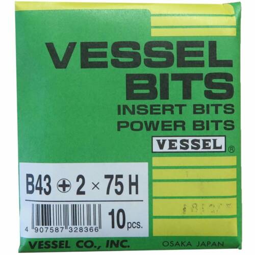 +2 JIS Screwdriver Bits Rhino Electricians Tools