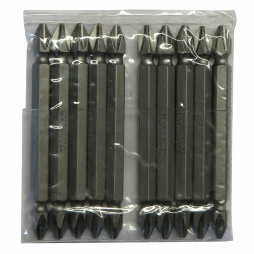+2 JIS Screwdriver Bits Rhino Electricians Tools