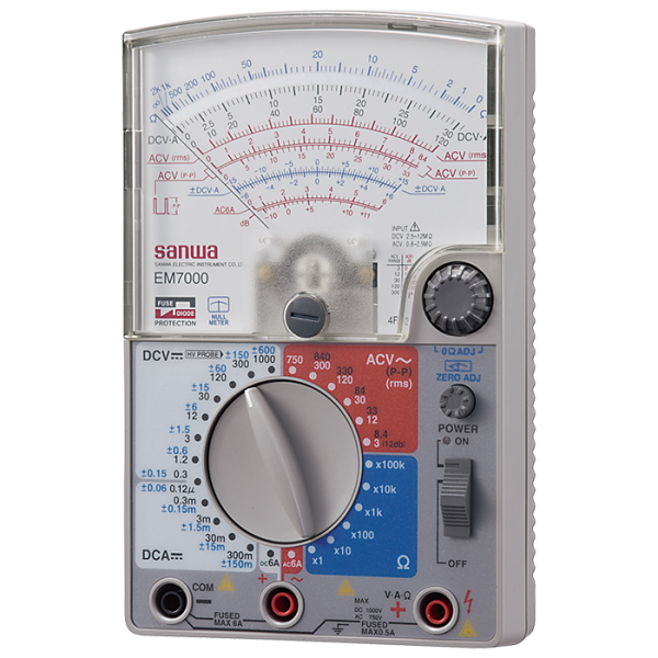 EM7000 Analogue Multimeter Rhino Electricians Tools